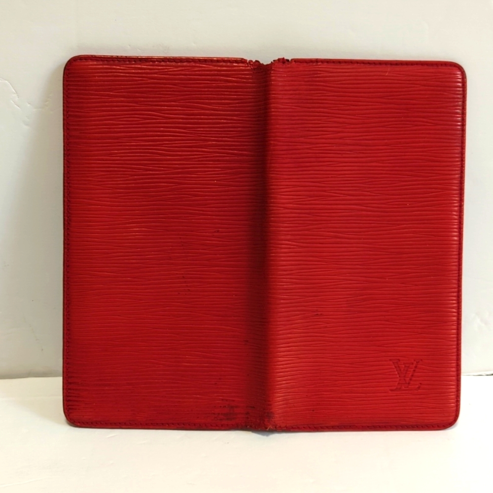 Louis Vuitton Scarlet Epi Leather Wallet - Picture 5 of 14